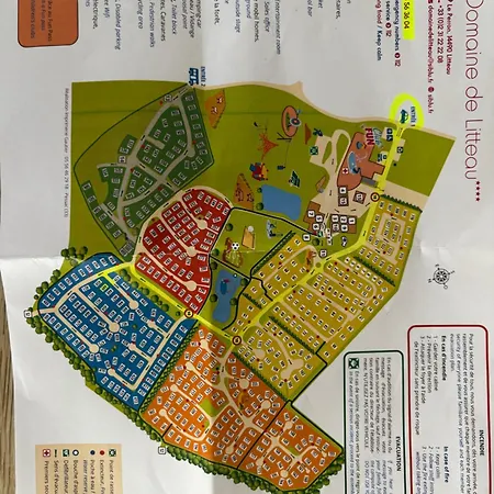 Kamp alanı Confort 8 Pers Litteau