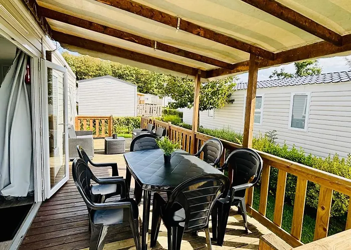 Confort 6 Personnes Campingplatz Litteau